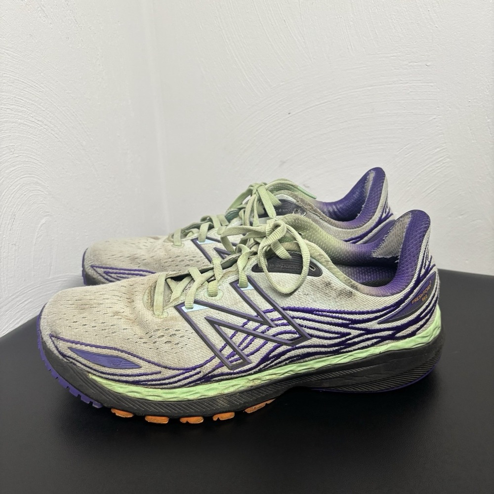 New Balance Women's Fresh Foam x 860 W860J12 Size 10 Light Green/Purple Shoes